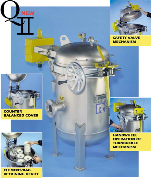 Low Maintenance QAC Filter Housing