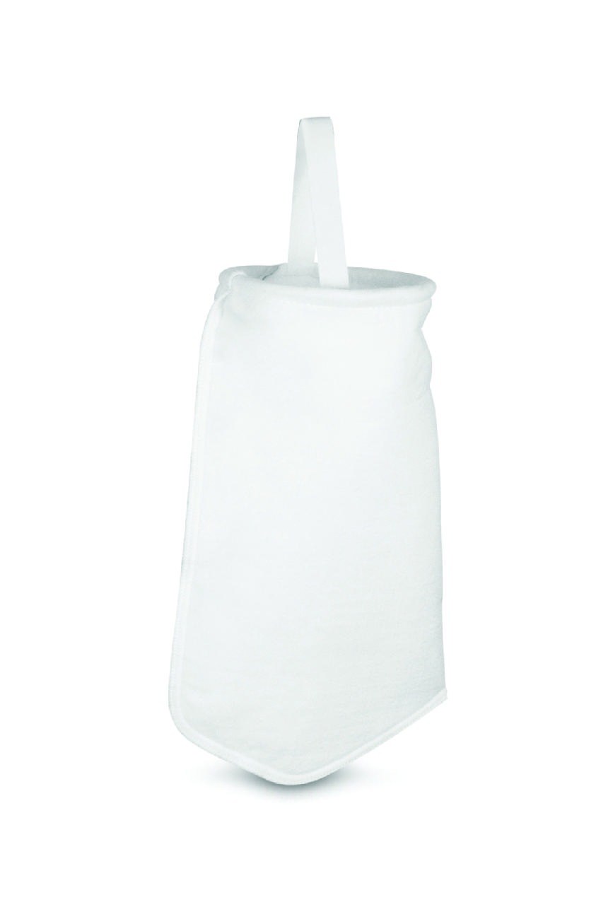 Rosedale Products PE-100-P2S Polyester Felt Filter Bag White Pack of 50 100 μ 