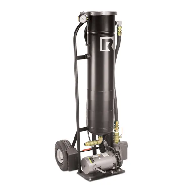 Portable coolant filter system