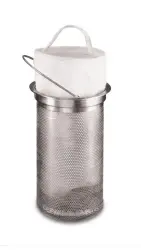Model 8 filter bag basket