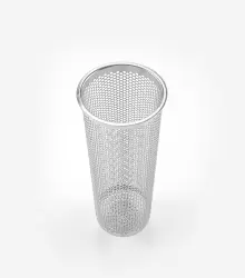 Model 4-12 Mesh Lined Bag Basket - 80 Mesh 316