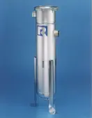 Model 8 Filter Housing With Quick Opening Clamp Cover. model_8_clamp_housing