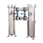 Duplex Strainers and Bag Filters Duplex Filtration System
