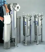 Model 8 Basket Strainer and Bag Filters.  Strainers or bag filters:  Your choice! model_8_housing