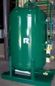 Rosedale manufactures standard or custom large vessels up to 10 feet in diameter.  They are designed to meet all applicable codes. bulk_media_tank