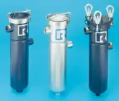 Model 4 strainer/filter housings are made in 2 sizes and 4 pressure ratings. model_4_housing