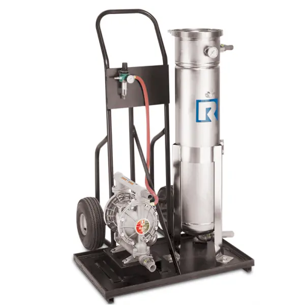 Portable Cart Filtration System | Aluminum Filter Housings Portable Cart Filtration System | Aluminum Filter Housings